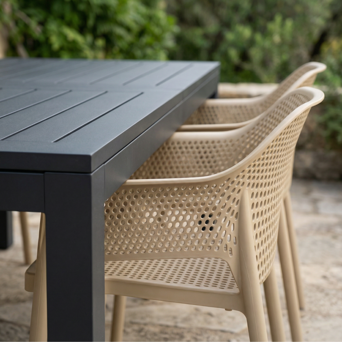 DL PERU Grey design Outdoor complete table